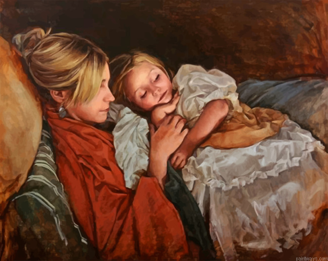 Mom And Daughter Painting By Numbers.png