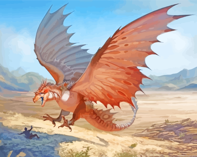 Monster Dragon Painting By Numberss.png