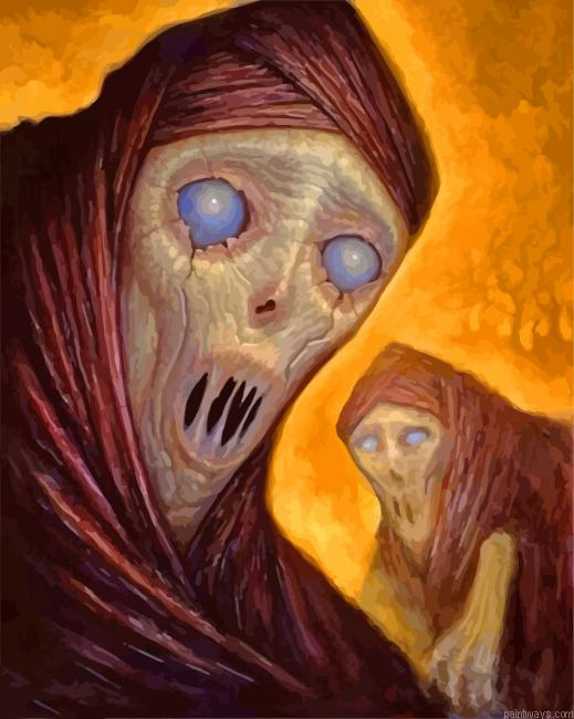 Monster Ghost Painting By Numberss.png