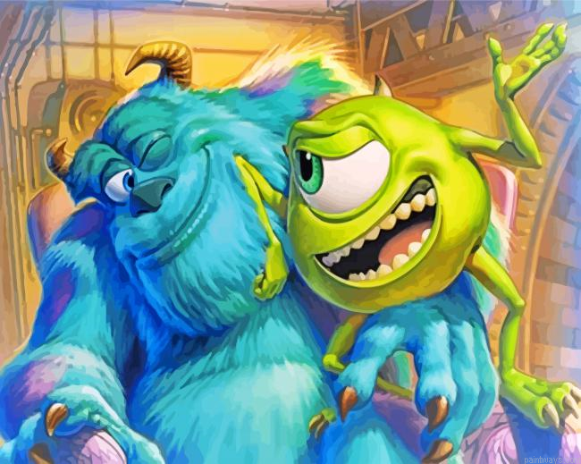 Monster Inc Painting By Numbers.png
