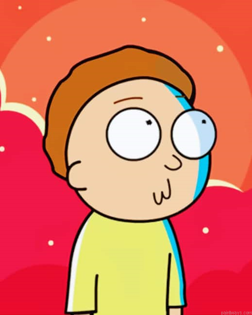 Morty Animations Painting By Numberss.png