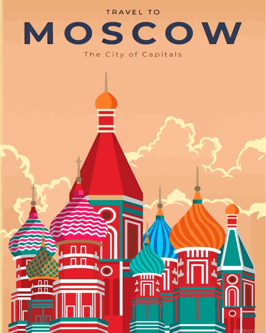 Moscow Russia Painting By Numbers.png