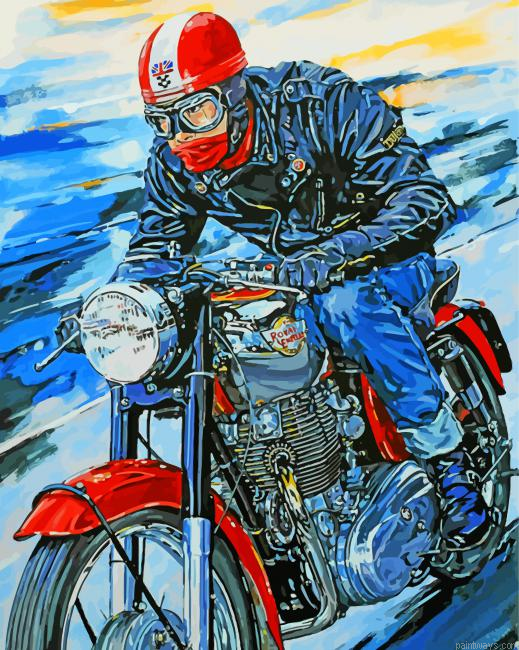 Motorcycle Driver Painting By Numbers.png