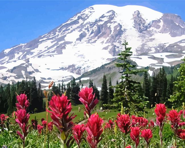 Mountain Rainier Painting By Numberss.png