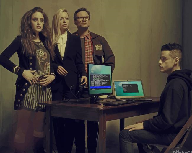 Mr Robot Characters New Painting By Numberss.png