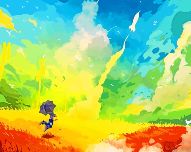 Multicolored Clouds Paint By Number.png