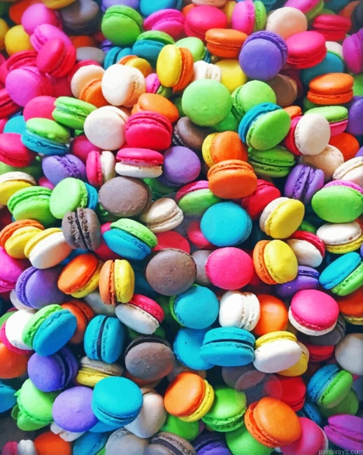Multicolored Macaroons Food Painting By Numberss.png