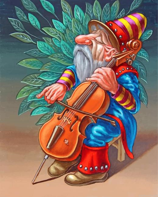 Musician Dwarf Painting By Numbers.png