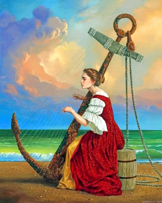 Musician Woman Painting By Numbers.png