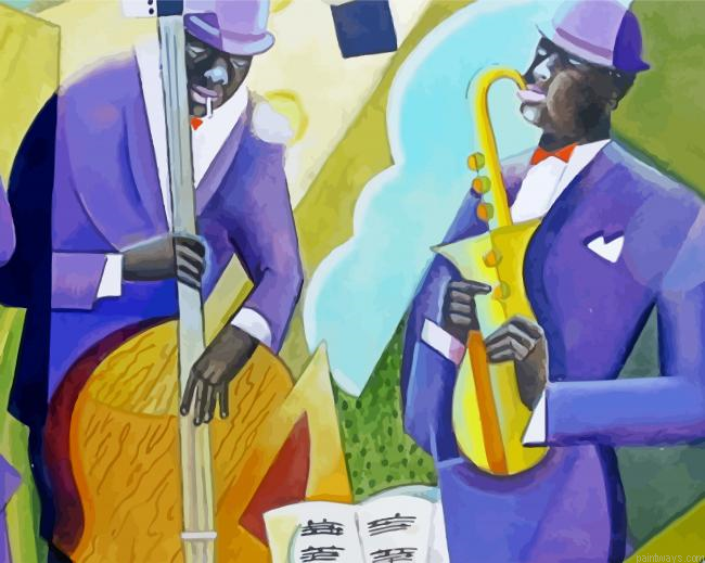 Musicians Playing Jazz Painting By Numberss.png