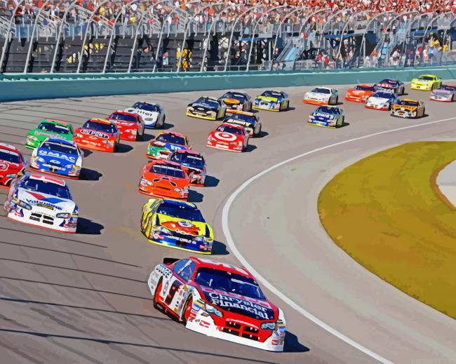 Nascar Racing Painting By Numberss.png