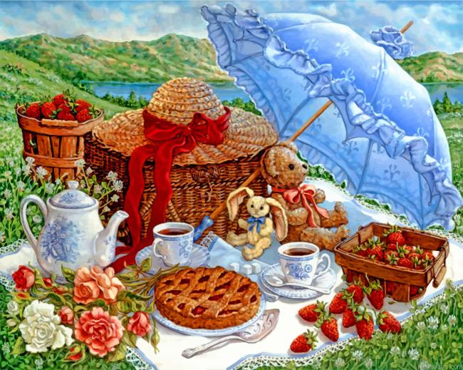Nature Picnic Painting By Numbers.png