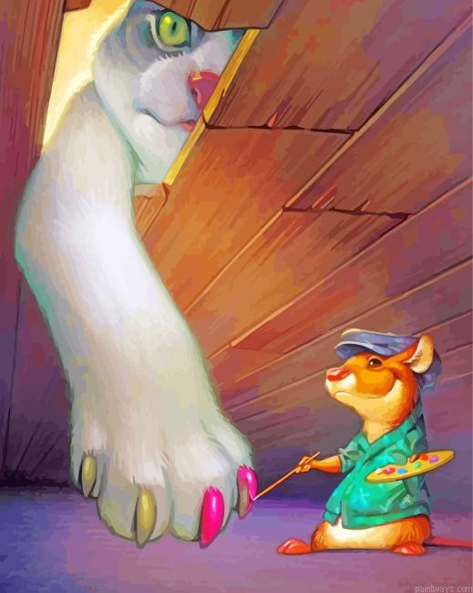 Naughty Mouse Painting By Numbers.png