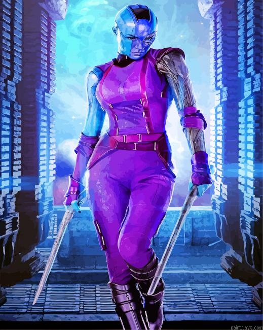 Nebula Marvel Painting By Numberss.png