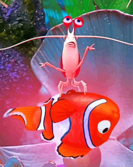 Nemo And Jacques Painting By Numberss.png