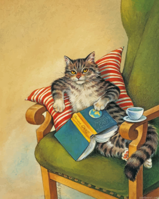 Nerd Cat Painting By Numbers.png