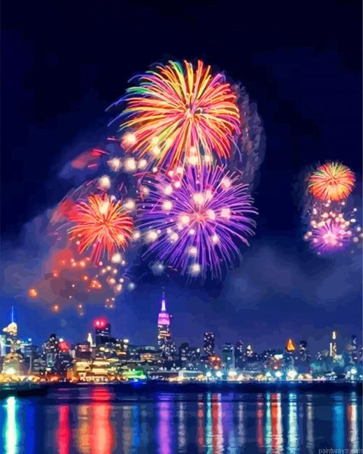 New York Fireworks Painting By Numbers.png