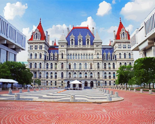 New York State Capitol Building Painting By Numberss.png