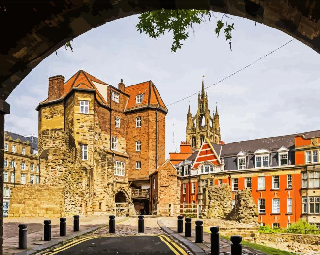 Newcastle Castle Painting By Numberss.png