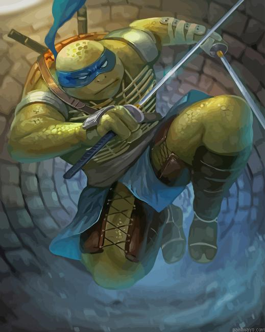 Ninja Turtle New Painting By Numberss.png