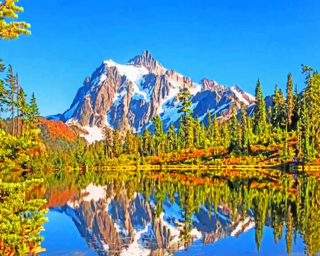 North Cascades National Park Landscapes Painting By Numberss.png