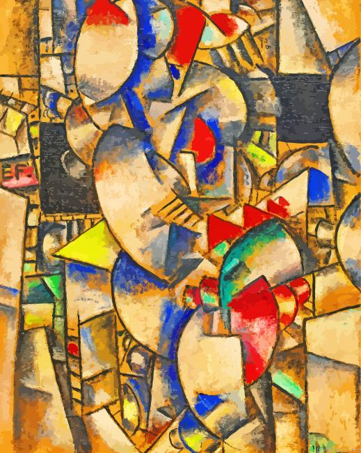 Nude Model In The Studio Painting By Numberss.png