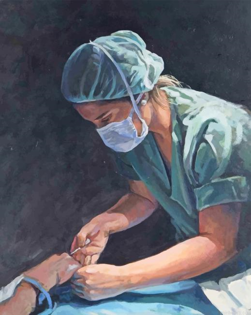 Nurse Girl Painting By Numbers.png