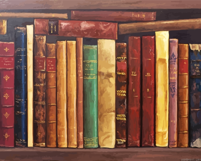 Old Books Painting By Numbers.png
