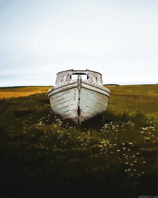 Old Rusty Boat Painting By Numberss.png