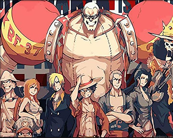 One Piece Squad Cartoon And Animation Painting By Numberss.png