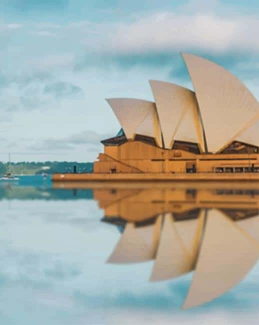 Operas House Reflection New Painting By Numberss.png