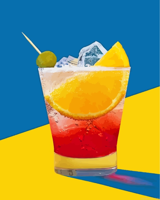 Orange Cocktail Drink Painting By Numberss.png