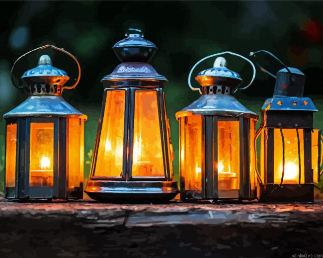 Outdoor Lanterns Painting By Numberss.png