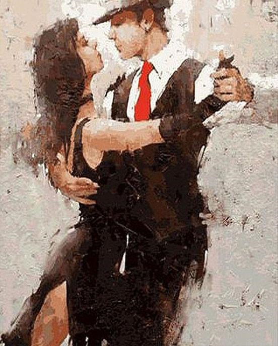Passionate Tango Dancing Diy Painting By Numberss.png