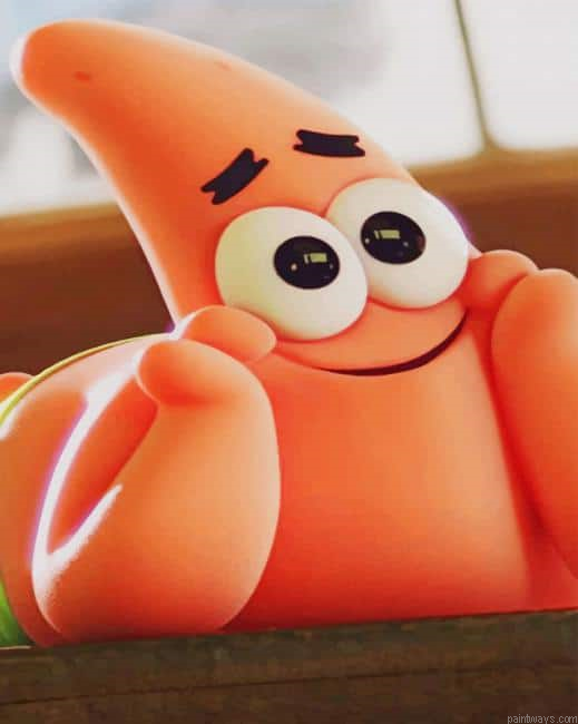 Patrick Star New Painting By Numberss.png