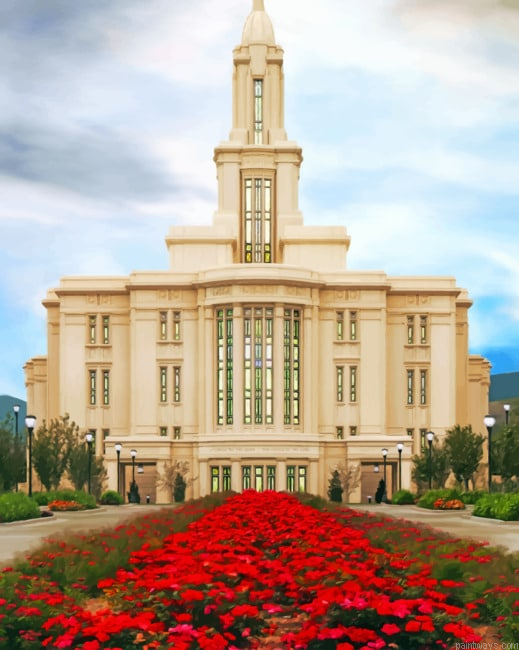 Payson Utah Temple Painting By Numberss.png