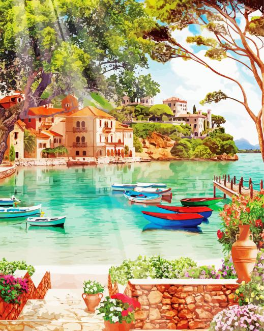 Peaceful Good Morning Painting By Numberss.png