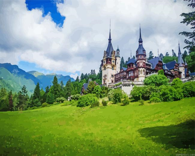 Peles Castle Building Painting By Numberss.png