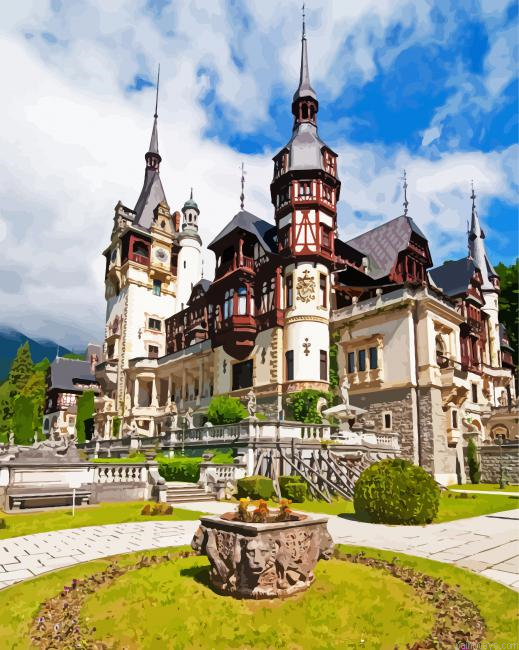 Peles Castle Painting By Numberss.png
