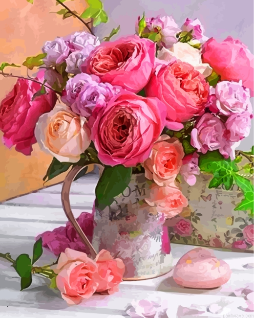 Peonies And Ranunculus Painting By Numbers.png