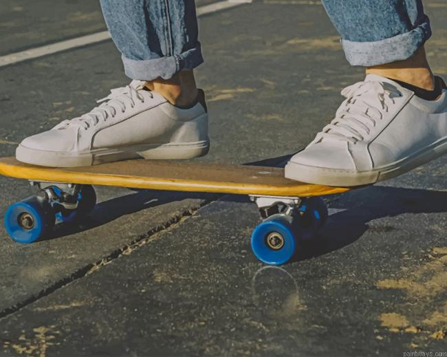 Person Riding Skate New Painting By Numberss.png