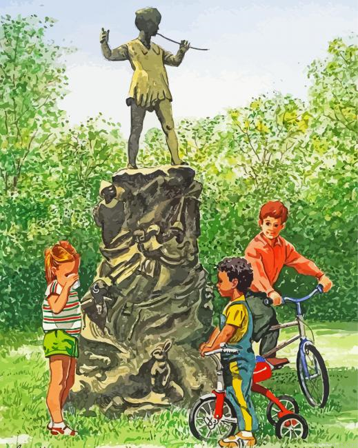 Peter Pan Statue London Painting By Numberss.png