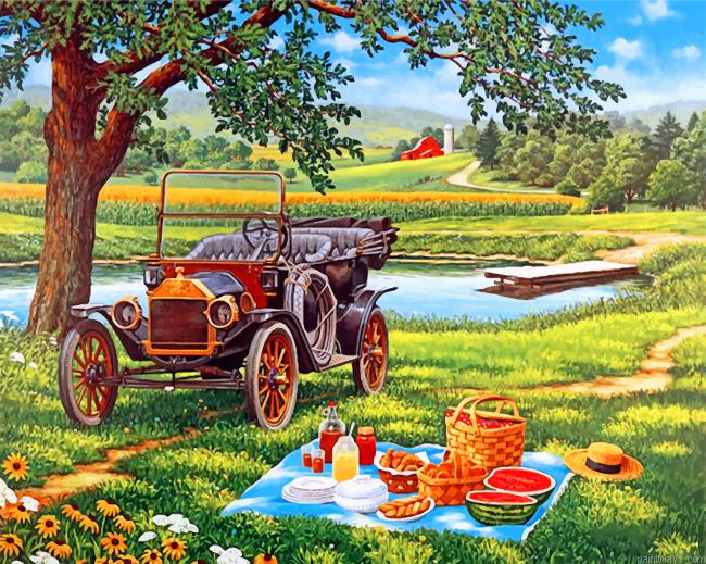 Picnic Time Painting By Numbers.png
