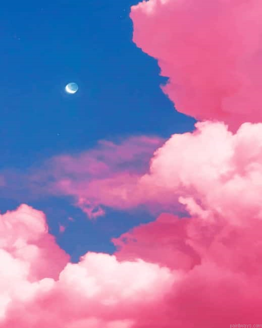 Pink Clouds Painting By Numberss.png