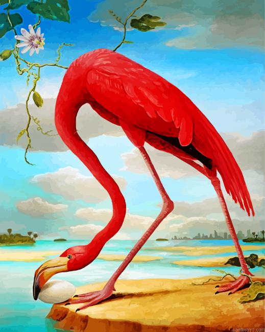 Pink Flamingo Painting By Numbers.png