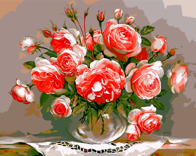 Pink Roses Painting By Numbers.png