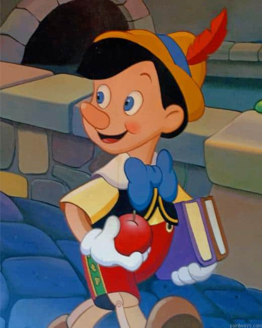 Pinocchio Character New Painting By Numberss.png