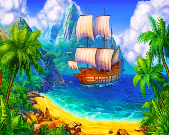 Pirate Ship Painting By Numbers.png