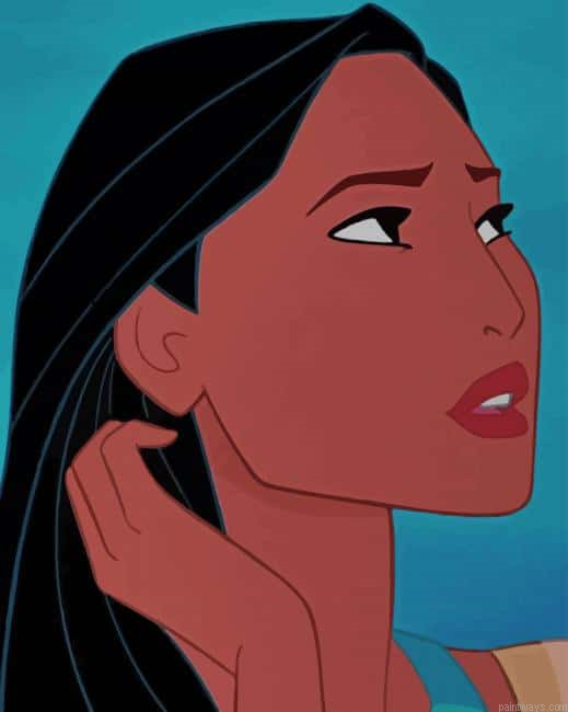 Pocahontas Princess New Painting By Numberss.png