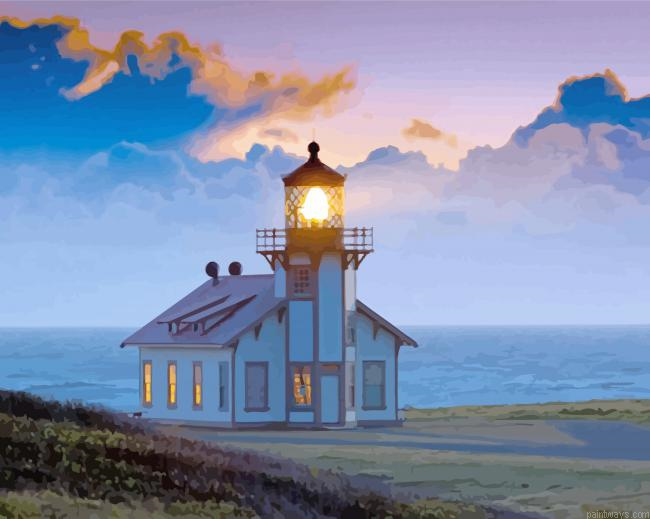 Point Cabrillo Lighthouse Museum Building Painting By Numberss.png